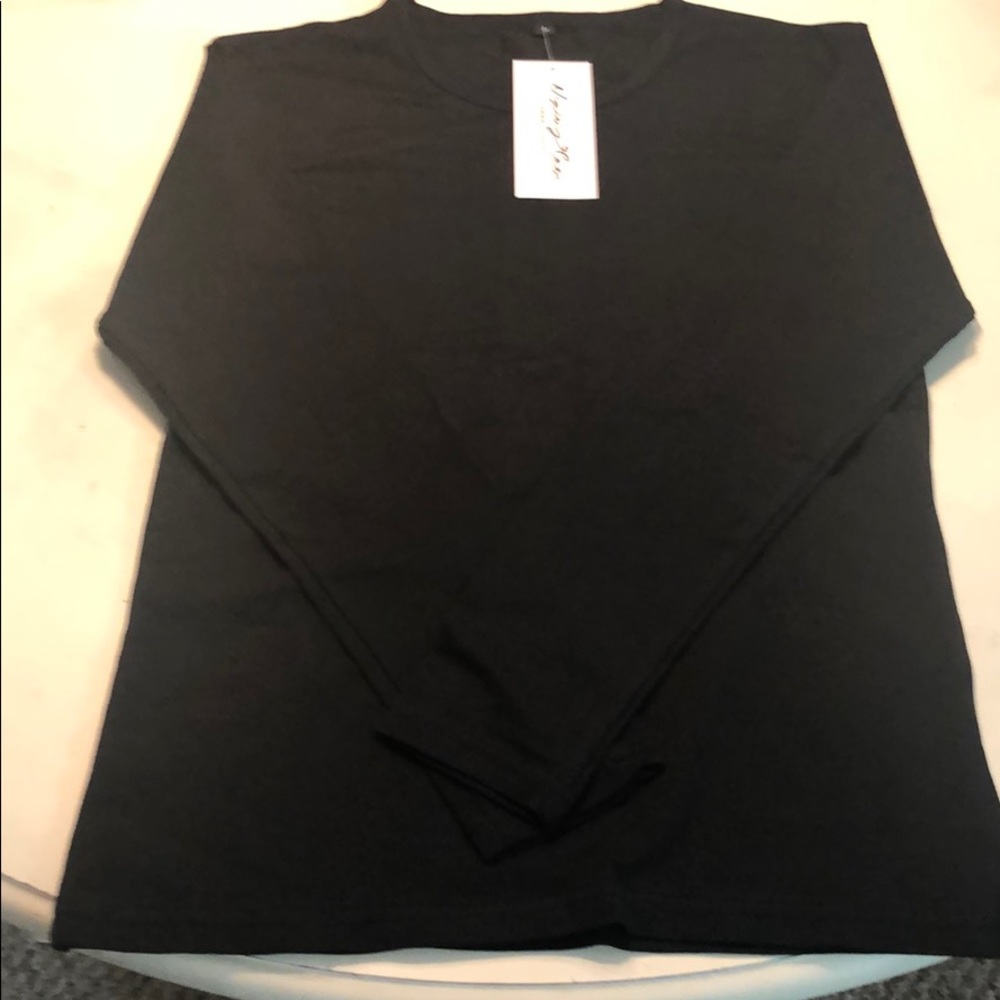 Crew Neck Fitted Tee-Shirt